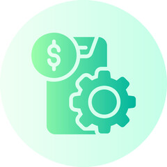 fintech gradient icon