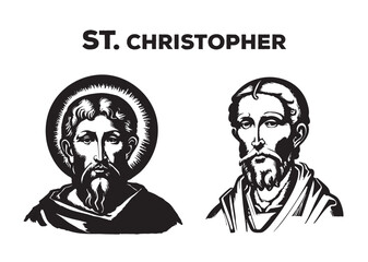 Saint Christopher Drawings, St. Christopher, Saint Christopher Tattoos