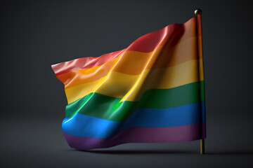The significance of the rainbow flag in promoting visibility and representation