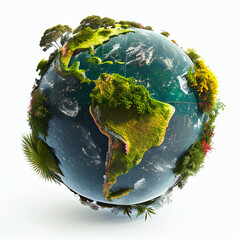Fototapeta Planet Earth: Celebrate Arbor Day obraz