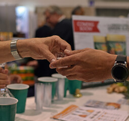 Cheft and promoters play a crucial role in product sampling at trade shows