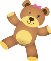 teddy bear cartoon