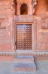 Fototapeta na wymiar Arga fort door UNESCO World Heritage in India