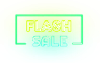 Flash sale glow in the dark neon light