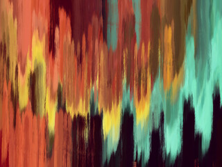 Colorful background abstract brush line