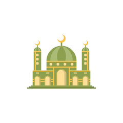 Mosque Islamic Icon Ilustration logo