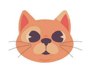 cute cat head