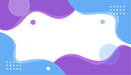Vector geometric background with purple and blue abstract shapes, used for Wallpaper, poster design, banners, templates and more