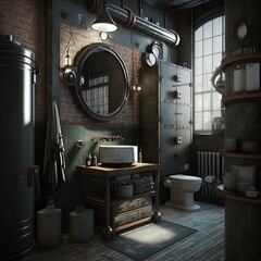 interior of the house Generative AI