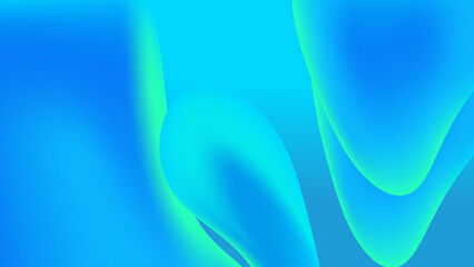 Abstract blue fluid background