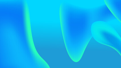Abstract blue fluid background