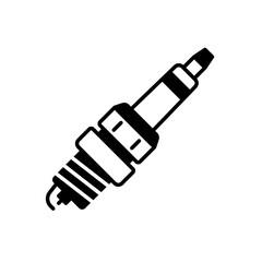 Spark plug icon to provide an electric spark in the combustion chamber of a machine