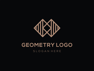 Fototapeta premium Geometry Logo Design