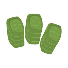 lemper traditional food snack dessert with sticky rice