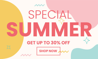 Special offer limited edition banner design template