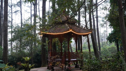 gazebo in the park