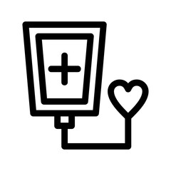 blood donation icon or logo isolated sign symbol vector illustration - high quality black style vector icons
