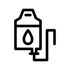 blood donation icon or logo isolated sign symbol vector illustration - high quality black style vector icons
