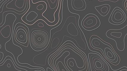 Grey contours vector topography. Geographic mountain topography vector illustration. Topographic pattern texture. Map on land vector terrain. Elevation graphic contour height lines. Topographic map