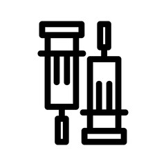 crutch icon or logo isolated sign symbol vector illustration - high quality black style vector icons
