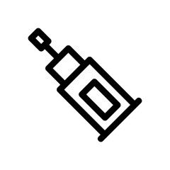 crutch icon or logo isolated sign symbol vector illustration - high quality black style vector icons
