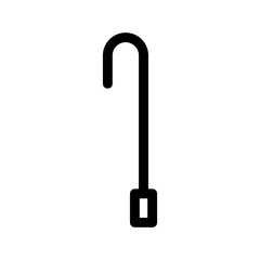 crutch icon or logo isolated sign symbol vector illustration - high quality black style vector icons

