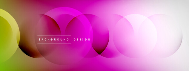 Abstract background - geometric composition created with lights and shadows. Technology or business digital template