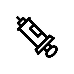 injection icon or logo isolated sign symbol vector illustration - high quality black style vector icons
