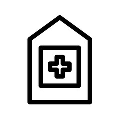 Obraz premium medical icon or logo isolated sign symbol vector illustration - high quality black style vector icons 