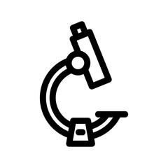 microscope icon or logo isolated sign symbol vector illustration - high quality black style vector icons
