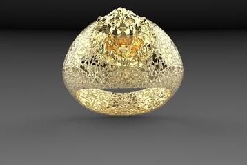 Gold ring design