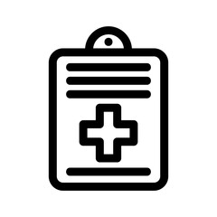 Obraz premium prescription icon or logo isolated sign symbol vector illustration - high quality black style vector icons 