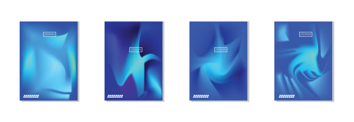 collection of abstract backgrounds with beautiful gradation colors, colorful backgrounds for poster flyer banner backdrop.vertical banner.cool fluid background vector illustration.