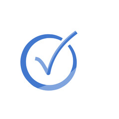 Centang centang biru