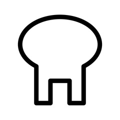 tooth icon or logo isolated sign symbol vector illustration - high quality black style vector icons
