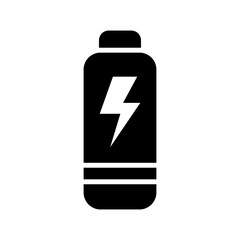 battery icon or logo isolated sign symbol vector illustration - high quality black style vector icons
