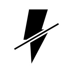 flash off icon or logo isolated sign symbol vector illustration - high quality black style vector icons
