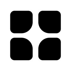 grid icon or logo isolated sign symbol vector illustration - high quality black style vector icons
