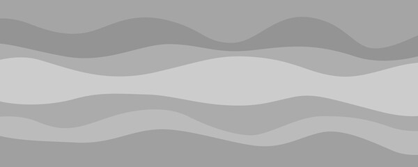Fototapeta premium Waved pattern. Abstract texture with lines. Background with stripes and waves. Print for banners, posters, flyers and textiles. Black and white illustration for design