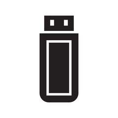 usb icon or logo isolated sign symbol vector illustration - high quality black style vector icons

