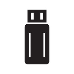 Obraz premium usb icon or logo isolated sign symbol vector illustration - high quality black style vector icons 
