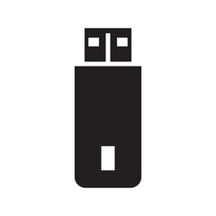 usb icon or logo isolated sign symbol vector illustration - high quality black style vector icons
