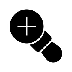 zoom in icon or logo isolated sign symbol vector illustration - high quality black style vector icons
