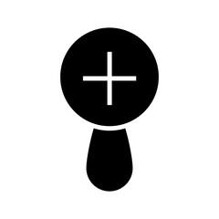 zoom in icon or logo isolated sign symbol vector illustration - high quality black style vector icons
