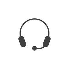Headset vector icon