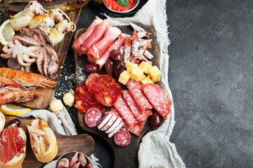 Traditional spanish food.