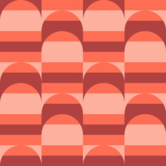 Fototapeta premium Seamless pattern for decorating any surfaces or things. Geometric abstract ornament.