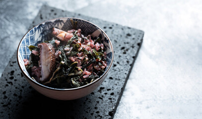 Seasoned Thistle with Rice , nutritious rice