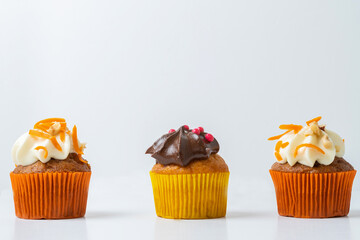 cupcakes with cream