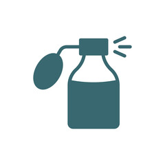 smeel icon. Filled smeel icon from fashion and things collection. Glyph vector isolated on white background. Editable smeel symbol can be used web and mobile